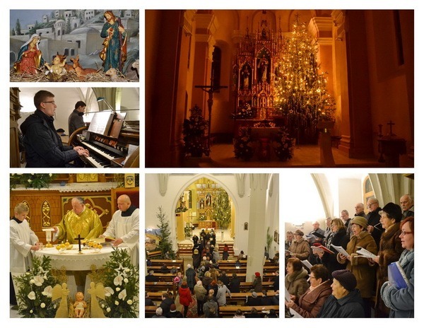 Polnočná sv. omša - farský kostol 2016