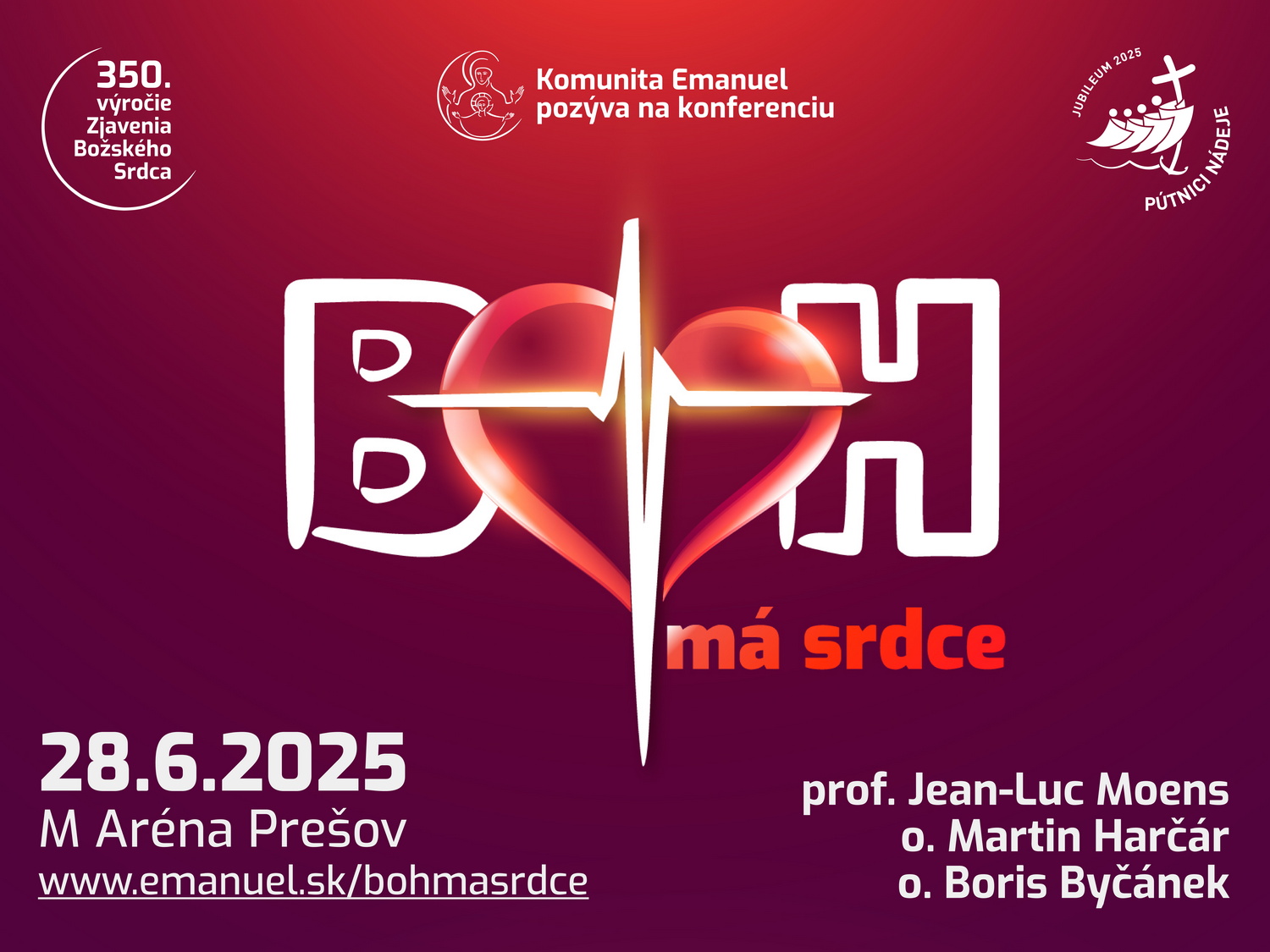 Boh má srdce 2025
